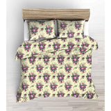 Onyx beddengoed 135 x 200 cm en kussensloop 80 x 80 cm 100% zacht comfortabel microvezel hoogwaardig dekbedovertrek met ritssluiting ademend beddengoed 135 x 200 cm VH-15