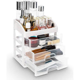 Cosmetica-Organizer met 3 winkels, voor boven in de badkamer in de slaap, van lipstick, Sieraden, Nagellak, naaigaren, kantoorbenodigdheden, kleine winkels