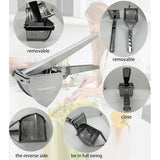 Aardappelstamper van roestvrij staal. Aardappelstamper voor babyvoeding, groente en fruit. Verdikt staal. Aardappelpers roestvrij staal. Aardappelpuree. Aardappelstamper roestvrij staal. Aardappelstamper. Aardappelpers.