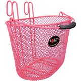 Trendy fietsmanden voor kinderen, fijn mesh net in 4 kleuren, voorwiel fietsmanden voor kinderen