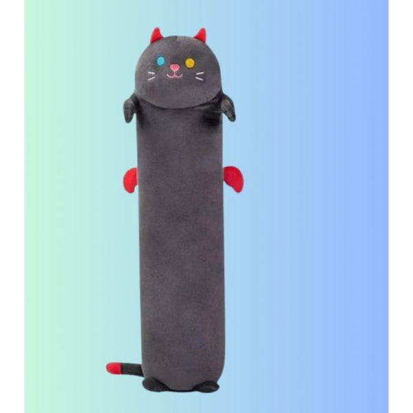 Frooneys Hades - Lange pluche/plush/plushie knuffel kussen - Kawaii Kat Hugger - 90cm