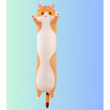 Frooneys Daisy - Lange pluche/plush/plushie knuffel kussen - Kawaii Kat Hugger - 90cm