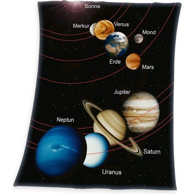 Fleecedeken, 130 x 160 cm, 100% polyester, fleece