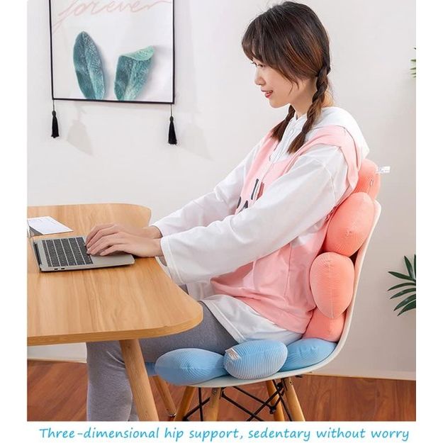 Bloemen Daisy Kussen Leuk Zitkussen Pluche Stoelkussen Home Decor voor Meisjes Vrouwen Lezen Slaapkamer TV (Blauw, 55cm) Bloemen Daisy Kussen Leuk Zitkussen Pluche Stoelkussen Huisdecoratie voor Meisjes Vrouwen Lezen Slaapkamer TV (Blauw, 55cm)