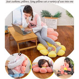 Bloemen Daisy Kussen Leuk Zitkussen Pluche Stoelkussen Home Decor voor Meisjes Vrouwen Lezen Slaapkamer TV (Blauw, 55cm) Bloemen Daisy Kussen Leuk Zitkussen Pluche Stoelkussen Huisdecoratie voor Meisjes Vrouwen Lezen Slaapkamer TV (Blauw, 55cm)