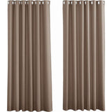 Hoogte 245 cm x breedte 200 cm per stuk gordijn