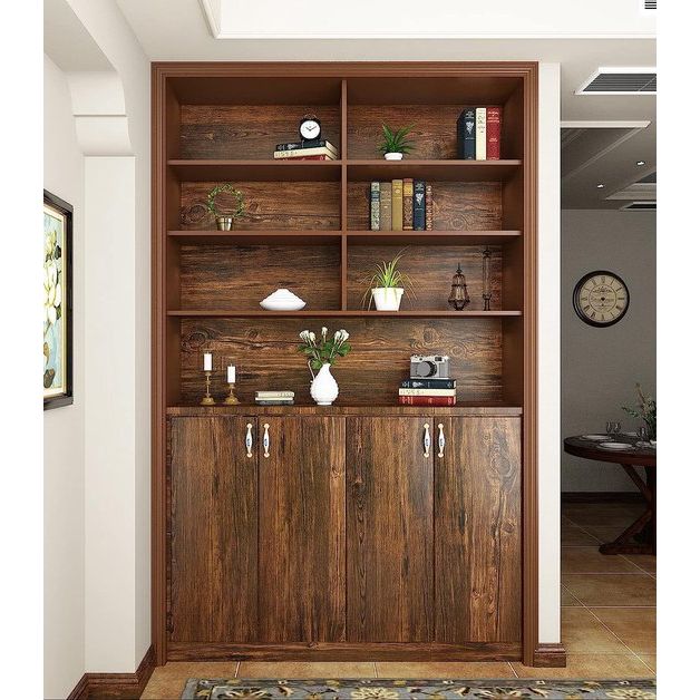 behang meubelfolie zelfklevende film zelfklevende film hout effect 60cm x 5m bruin keuken backsplash houtnerf vinyl sticker verdikte film voor meubels aanrecht kast lade slaapkamer