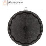Turkse Koffie Thee Dranken Dienblad Golvend 35cm Zwart