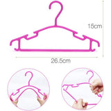 Kleerhangers voor kinderen baby 40 stuks 27 cm met 3 stuks kleerhangers organizer