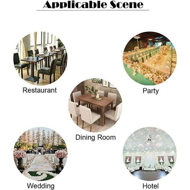 BalladHome Stoelhoezen, set van 6 fluwelen stoelhoezen voor schommelstoelen, eetkamerstoelen, hoezen voor bruiloft, hotel, keuken, banket, feesten, stretch stoelhoezen (6, turquoise)