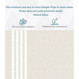 Picknickdeken, waterdicht, wasbaar, stranddeken, zandvrij, XXL, campingdeken, strandmat, geïsoleerd, met waterdichte onderkant (kaki, 200 x 200 cm)