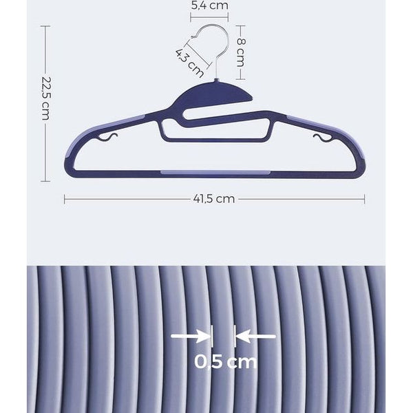 Kledinghanger,donkerblauw