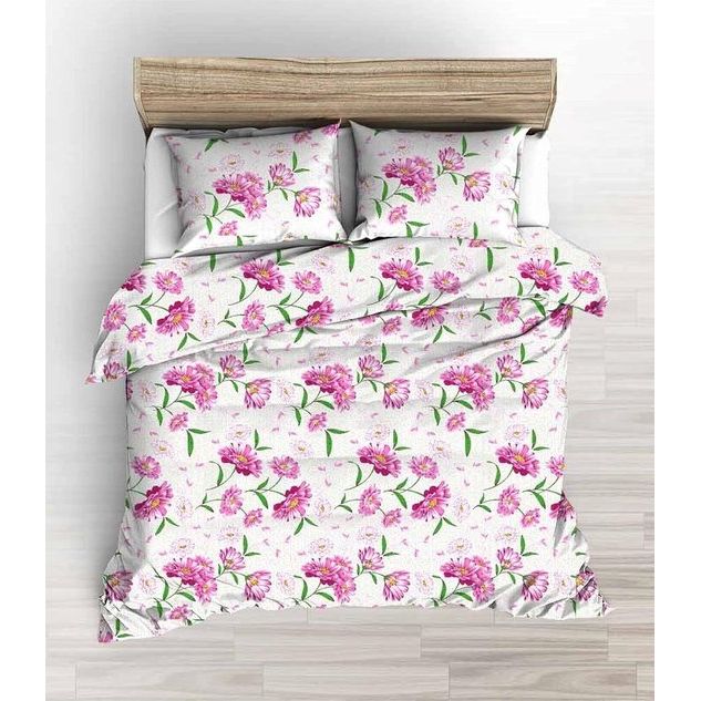 Onyx beddengoed 135 x 200 cm en kussensloop 80 x 80 cm 100% zacht comfortabel microvezel hoogwaardig dekbedovertrek met ritssluiting ademend beddengoed 135 x 200 cm VH-19