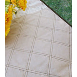 Picknickdeken, waterdicht, wasbaar, stranddeken, zandvrij, XXL, campingdeken, strandmat, geïsoleerd, met waterdichte onderkant (kaki, 200 x 200 cm)