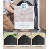 Picknickdeken, waterdicht, wasbaar, stranddeken, zandvrij, XXL, campingdeken, strandmat, geïsoleerd, met waterdichte onderkant (kaki, 200 x 200 cm)