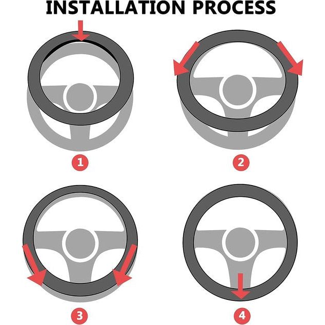 Universele Crystal stuurwielafdekking, leren stuurwielafdekking met bling bling strass, glitter auto stuurhoes voor meisjes dames 38 cm (zwart-goud)