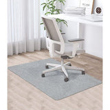 Vloerkleed,47 x 35 inch en is gemaakt van 100% polyestervezel,Lichtgrijs