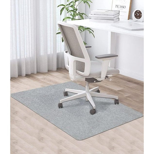 Vloerkleed,47 x 35 inch en is gemaakt van 100% polyestervezel,Lichtgrijs