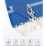 Hamamdoek, strandhanddoek, badhanddoek, saunahanddoek, 100% katoen, 100 x 200 cm, licht, zacht en absorberend, XXL hamamdoek, groot, 100 x 200 cm, sauna, hamamdoek voor dames en heren