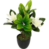 struik in pot kunst bloesems decoratie lente zijden bloesems kamerdecoratie magnolia boom