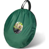 2 x 170 liter pop-up tuinafvalzak, groen, zelfstaand en stabiel, bladzak, tuinzak, tuinzakken, opvouwbare groene snijzakken, groot, van extreem robuust polyester, 220 g/m² (2 x 170 liter)