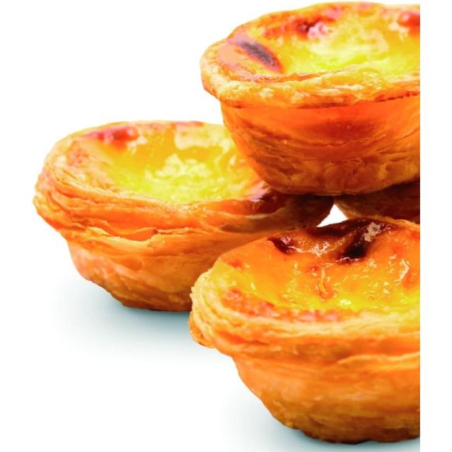 Set 6 MOLDES Pastel DE NATA Portugues, roestvrij staal, zilver, 17 x 8 x 4 cm, 6