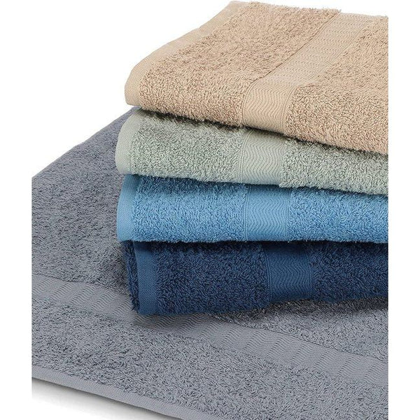 tintunita & co Set handdoeken, 100% katoen, 100 x 60 x 0,8 cm, 100 x 60 x 0,8 cm, viooltjesblauw