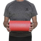 professionele fascia rol standaard medium-hard, lengte 30 cm, diameter 15 cm, met gratis e-book, rood