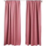 Verduisteringsgordijn, thermogordijn, met plooiband