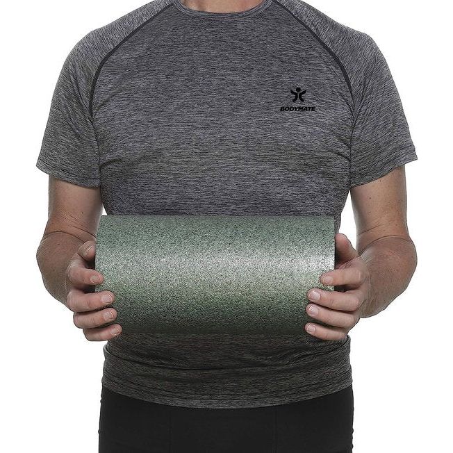 professionele fascia rol standaard medium-hard, lengte 30 cm, diameter 15 cm, groen