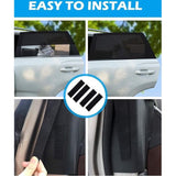 Autozonwering voor kinderen, universele zonneklep, autonet, zonwering voor de auto met gecertificeerde UV-voor zijruiten, meshmateriaal, beschermt passagiers, baby's, kinderen en huisdieren