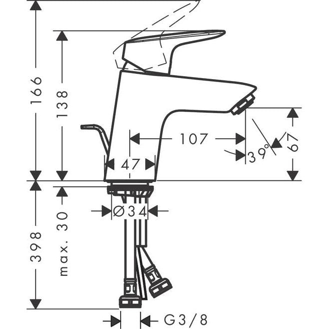 Logische Spoelmengkraan, 1-greeps