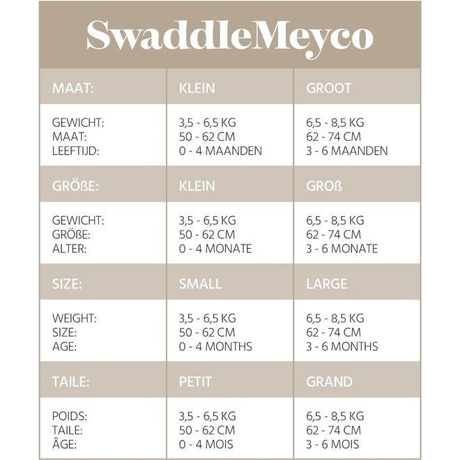 inbakerdoek - Animal Multicolour - 0-3 maanden - enkele verpakking