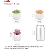 Kunstmatige vetplanten, 3 stuks, kunstplanten met pot, kleine kunstplant, voor tafel, huis, balkon, kantoor, decoratie. Kunstmatige vetplanten, 3 stuks, kunstplanten met pot, kleine kunstplant, geschikt voor tafel, huis, balkon, kantoor, decoratie.