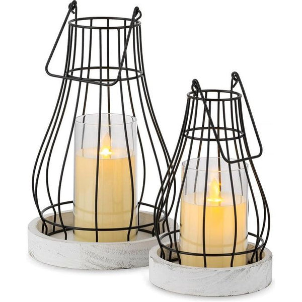 Lantaarn hout, landhuisdecoratie, rustieke kandelaar, houten lantaarns voor kaarsen, landhuisstijl, vintage lantaarns, woonkamer, mantel, tuin, binnen, buiten, decoratie, tafeldecoratie, wit