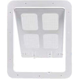 Kattenluik, hondenluik, kattenluik voor insectenbescherming, muggenbeschermingsaccessoires voor katten, kattenluik, binnendeur, vliegenhor, kattenluik voor puppy's en kleine katten (wit)