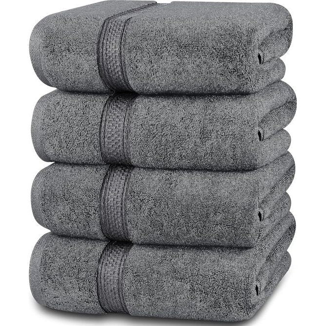 badhanddoekenset set van 4 badhanddoeken van katoen 600 g/m² 69 x 137 cm