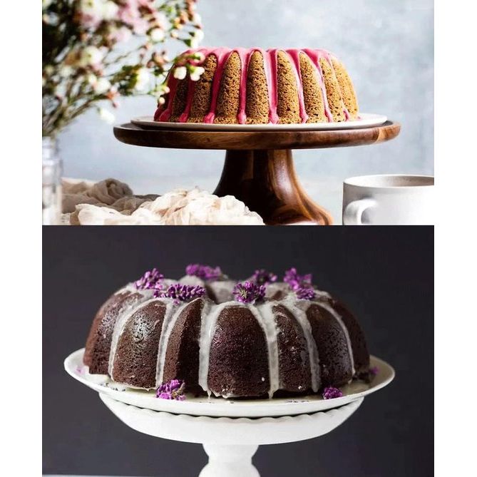 Siliconen cakevorm, tulbandvorm, muffinvormpjes, cupcake-cakevorm, groot, siliconen, perfecte bakvormen voor cake, godengerechten, gelatine, brood, grijs