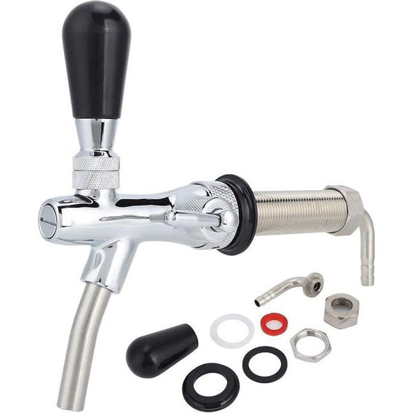 Verstelbare bierkraan, G5/8 inch schroefdraad lange schacht verstelbare tapkraan dispenser wijngereedschap thuis brouwaccessoires