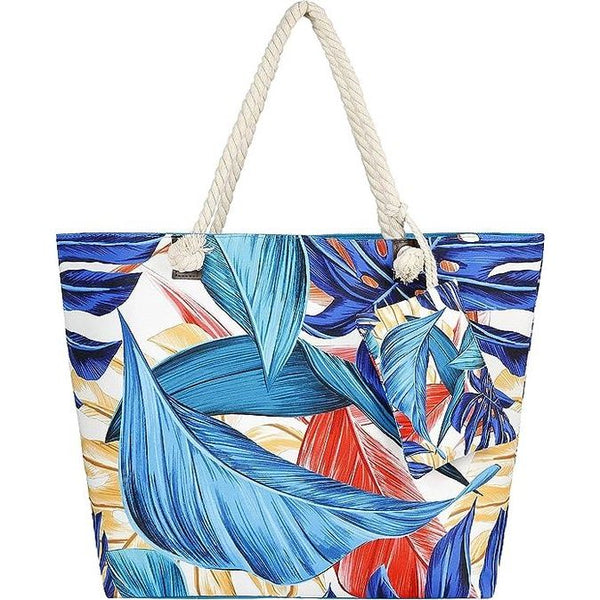 Grote strandtassen voor dames, met binnacles, optionele schoudertas, boodschappentas met ritssluiting, XXL shopper, strandtassen voor irriterende spullen, picknicks, badkamers