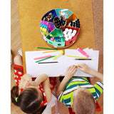 Roterende pennenhouder Bureau-organizer - Kindercontainer voor opruimen en opbergen, roterende plank voor kantoorbenodigdheden, schoolbenodigdheden, ambachten