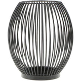 Set van 3 ovale kandelaars, metalen decoratieve kandelaar, metalen decoratieve kandelaar, verjaardag / Kerstmis