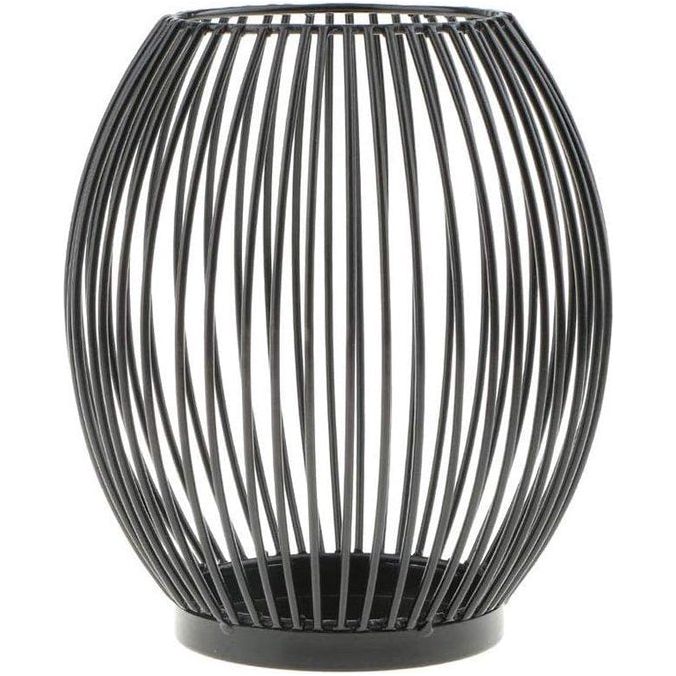 Set van 3 ovale kandelaars, metalen decoratieve kandelaar, metalen decoratieve kandelaar, verjaardag / Kerstmis