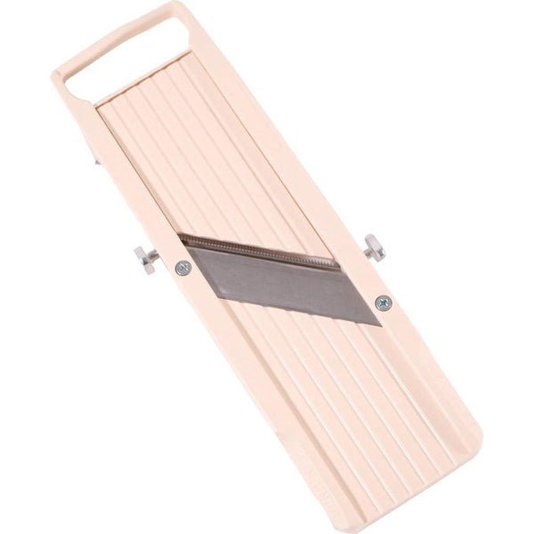 groenteschaaf, kunststof, wit/eierschaalkleuren, 31,1 x 8,9 x 3,2 cm