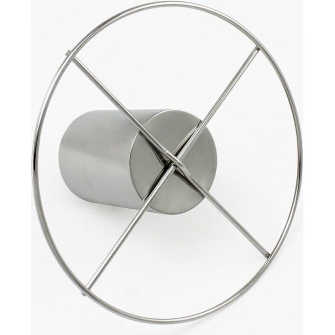 2 x roestvrijstalen kippenbranders - kippengrills met aromacontainer - grillbrander voor het koken van hele kip in de oven of op de grill (pak van 02 - met aromacontainer)