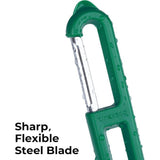 2 stuks dunschiller, aardappelschiller, groenteschiller, glad en gekarteld lemmet, schillen van groenten en fruit biedt scherpte soepelheid en een comfortabele grip, groen