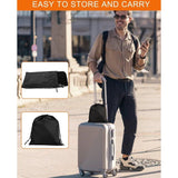 Venussen, opblaasbaar beenkussen, aderkussen voor de benen, comfortabel en draagbaar, bevordert de bloedsomloop, vermindert zwellingen, beenkussen, hoge positie (zwart)