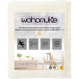 Antislipmat, antisliponderlaag, antislip, op maat te snijden, universeel voor tapijten (wit, 60 x 180 cm)