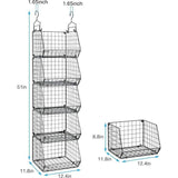 Wand-, kast- en hangopslag: uitgerust met 4 stevige grote ophanghaken