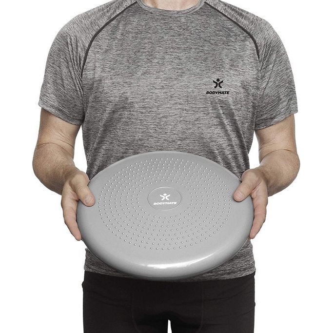 BODYMATE Balkussen Diameter incl. pomp Zitbalkussen, luchtkussen, balanskussen, noppenkussen Voor core fitness revalidatie coördinatie en rugtraining